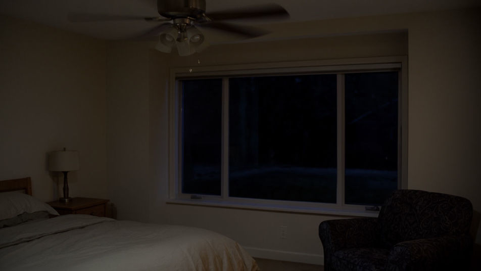 Put a machine in the room without showing one