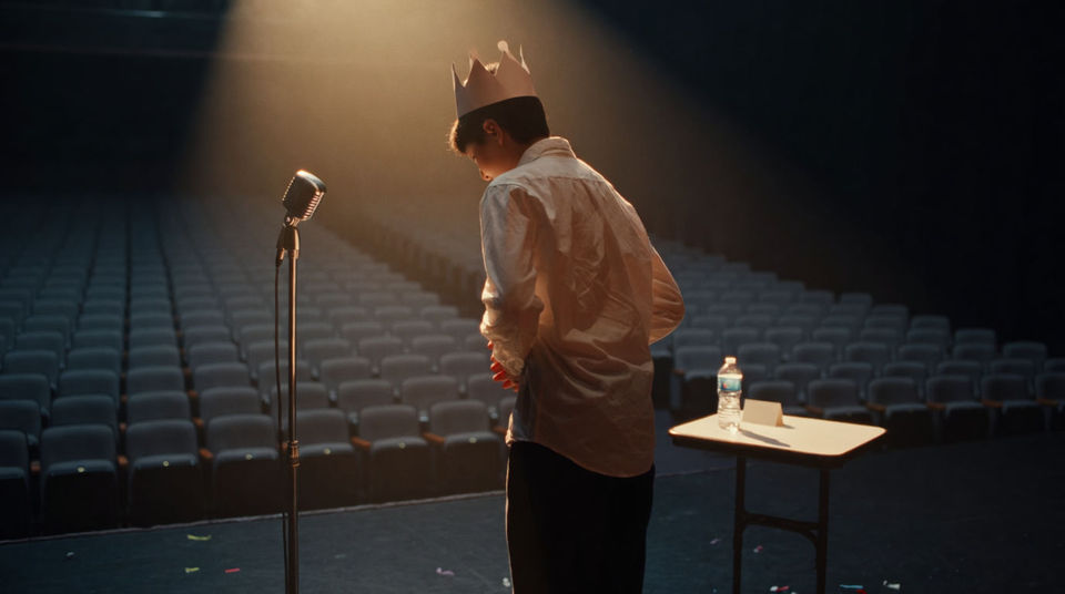 Tell the audience how to feel about what they just saw
