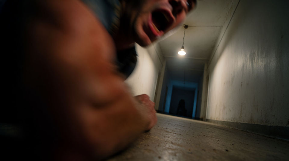 Punctuate a jump scare on the exact frame