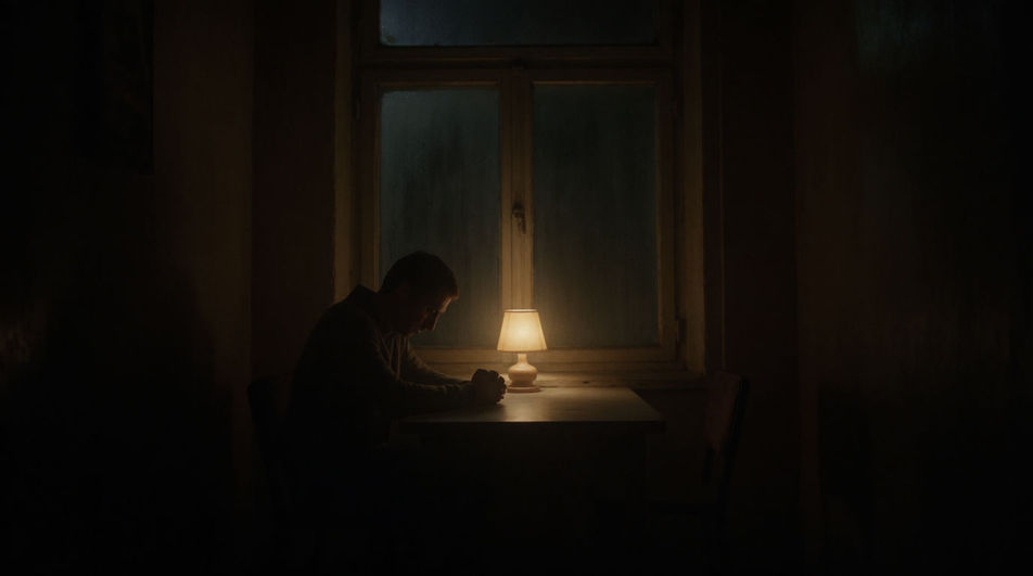Hold a silent scene on one long note
