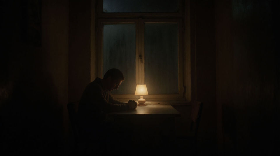 Hold a silent scene on one long note