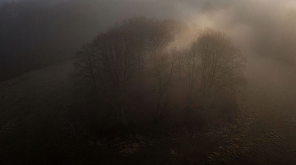Set a threatening mood before anything happens