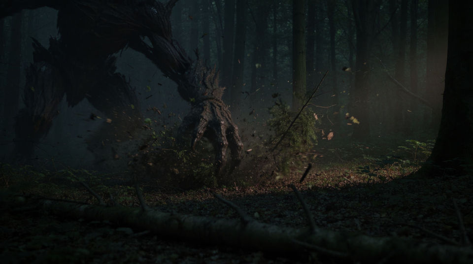 Land the moment the creature strikes