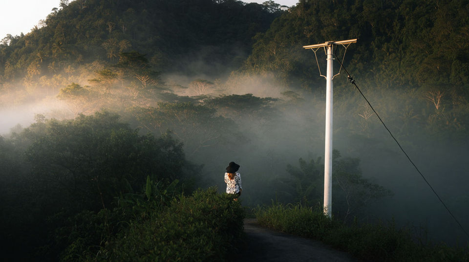 Place a scene in a climate you never travelled to