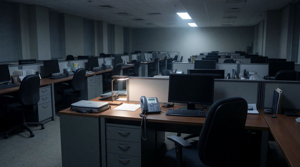 Put the scene in a workplace or a home
