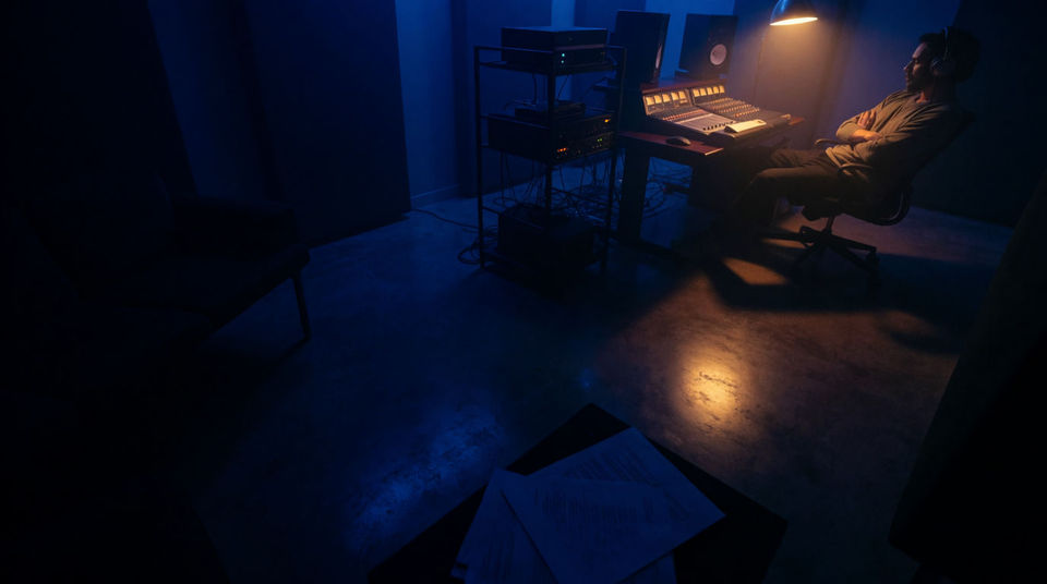 Run a recap without laying a track under it