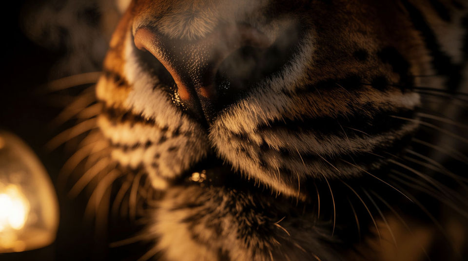 Tell the audience how close the animal already is