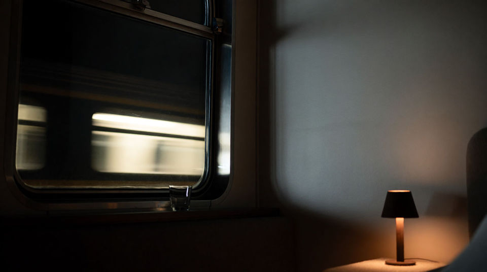 Move a train past a window you never show
