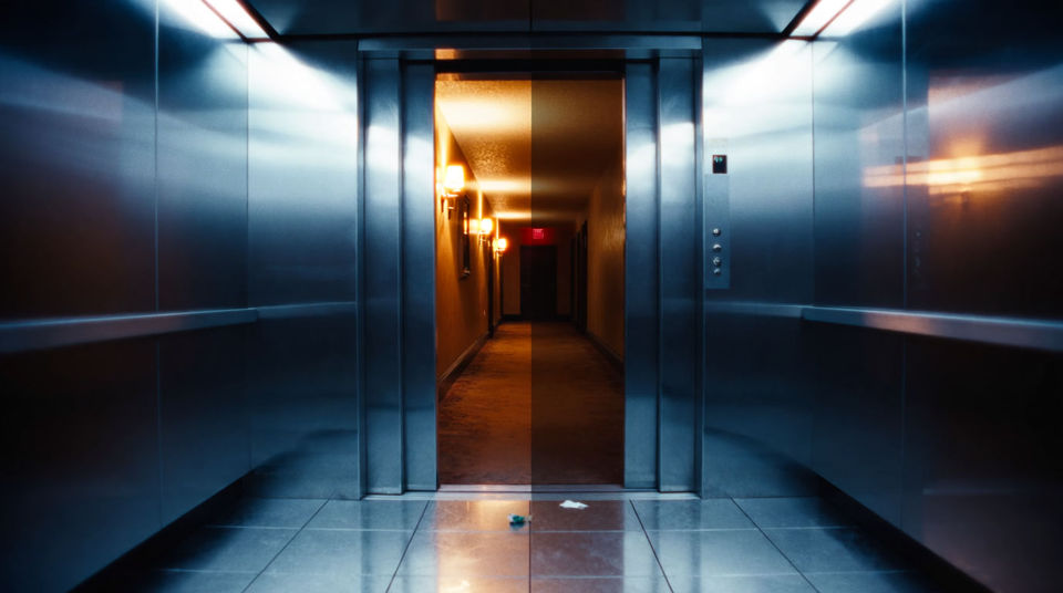 Punctuate the doors opening