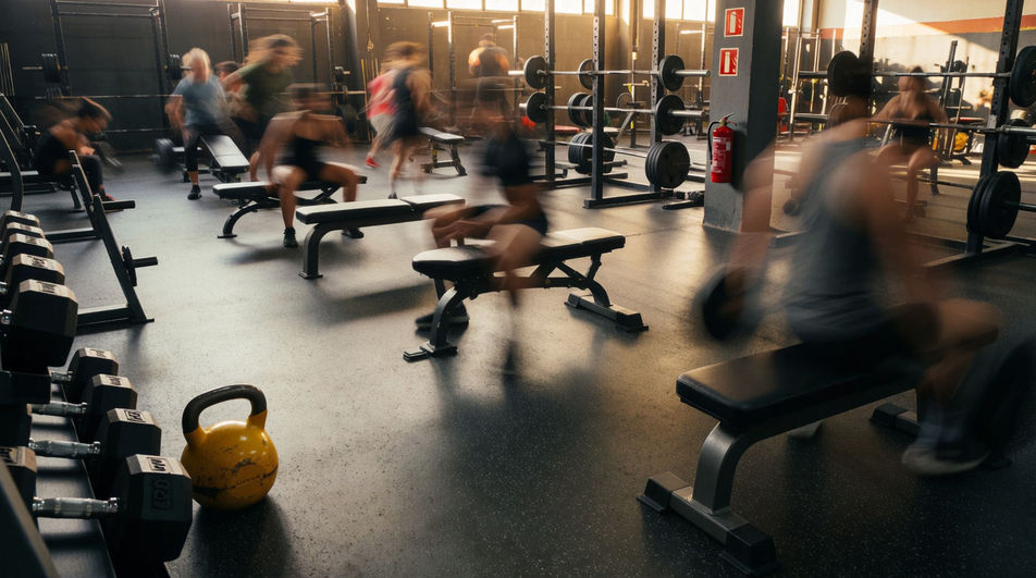 Land on a cut to the gym floor