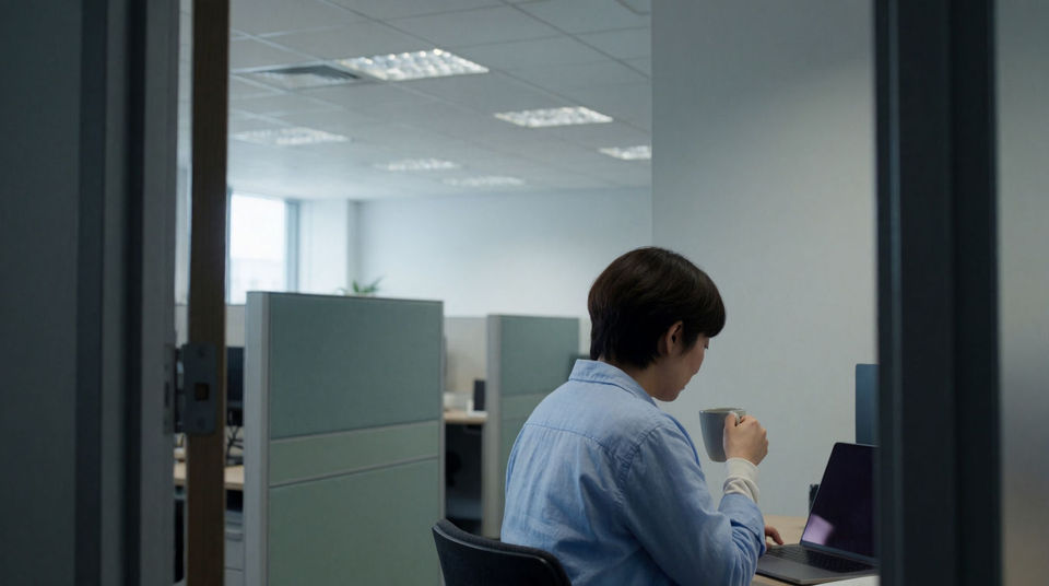 Cut to the office