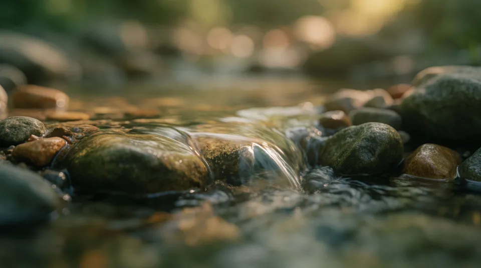 Gentle brook texture for Sound effects for documentaries