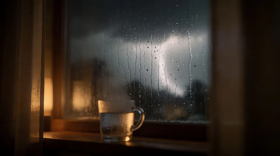 Distant storm bed for Sound effects for podcasts
