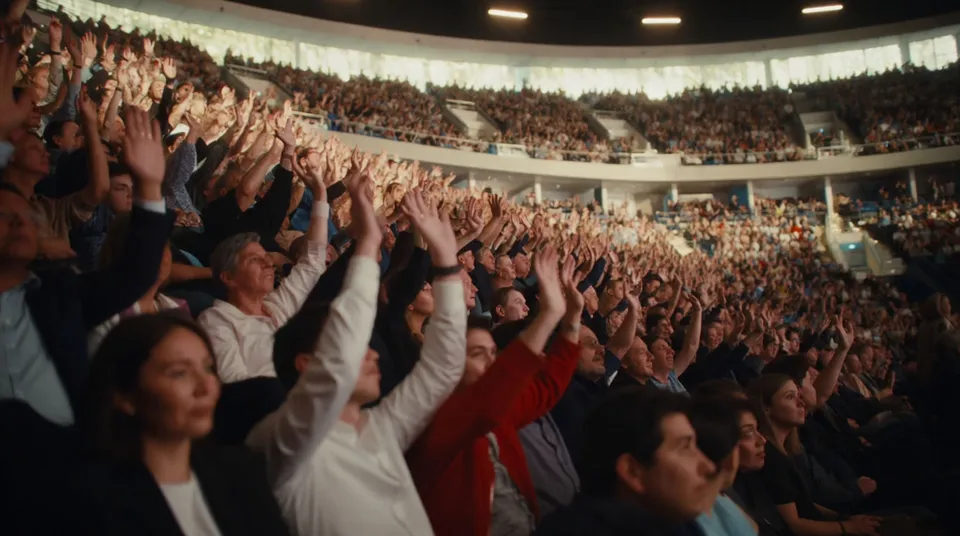 Crowd reaction for Sound effects for radio