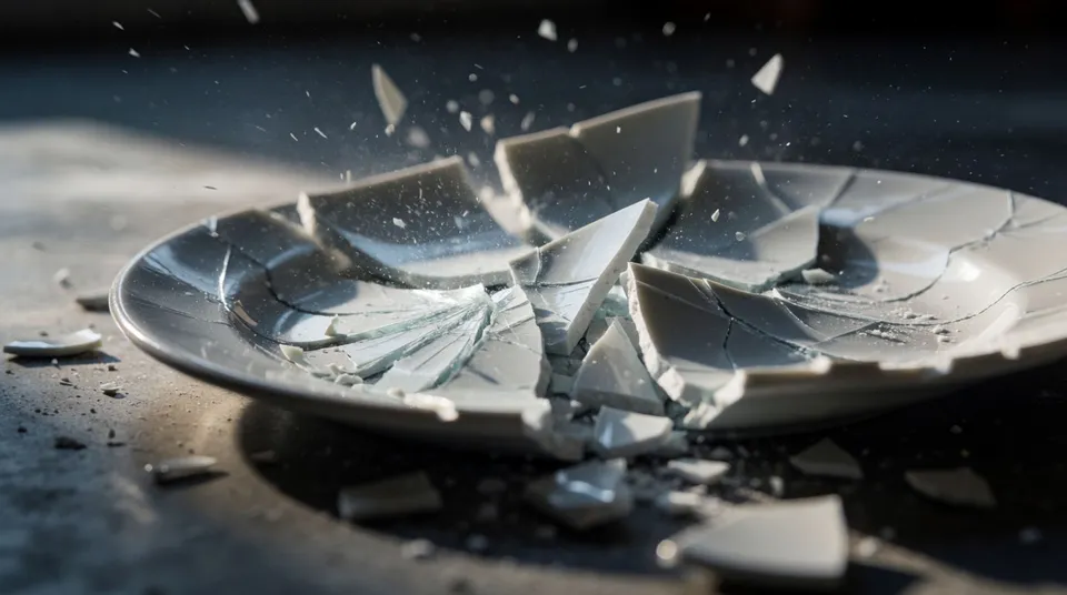 Dropped crockery for Sound effects for theatre