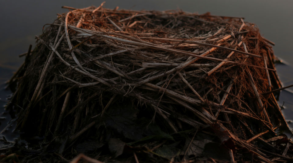 Put a nest somewhere off camera