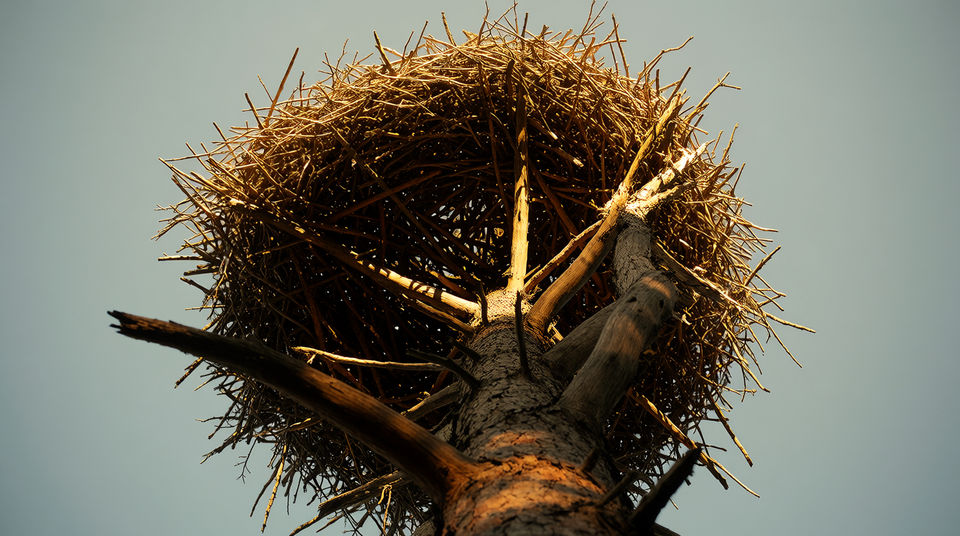 Say there is a nest above the frame