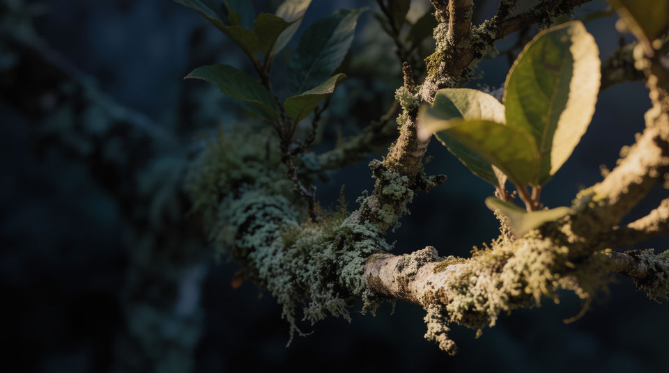 Let a soft warble hold a close frame