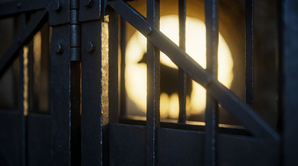 Put a guard dog behind a gate