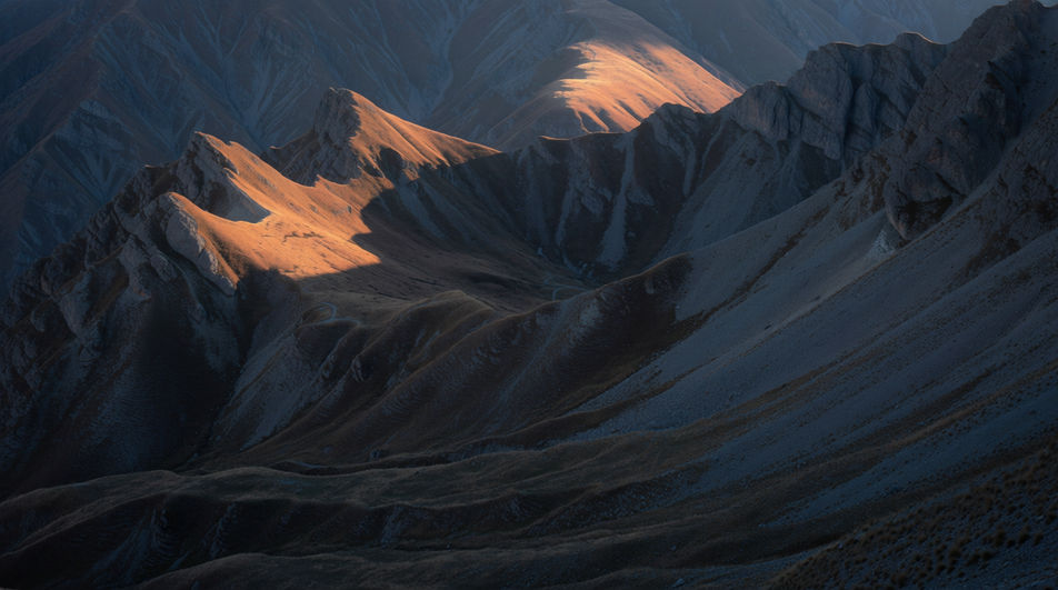 Punctuate a cut to a wide landscape