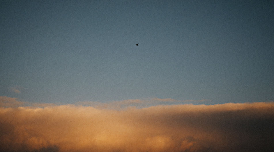 Put something large in an empty sky