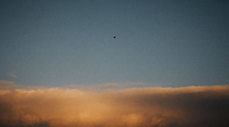 Put something large in an empty sky