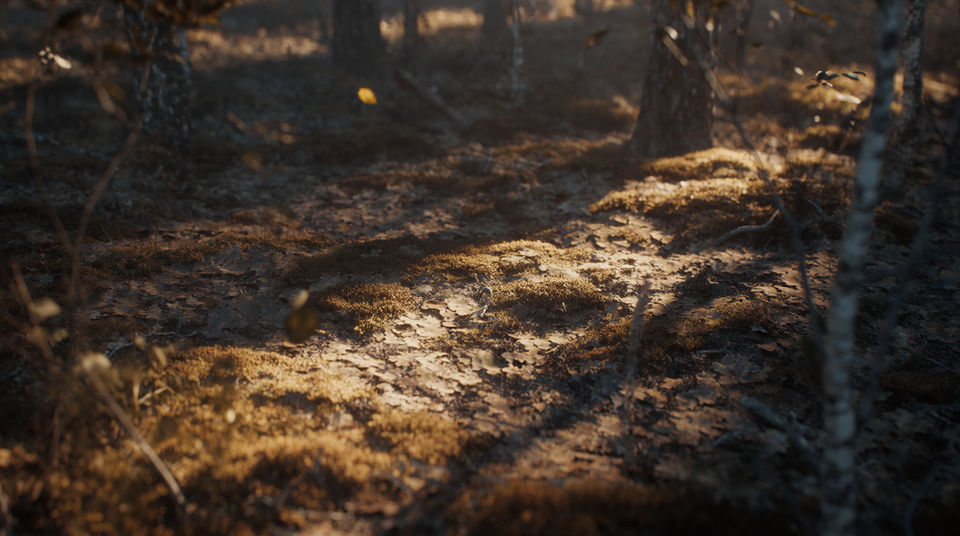 Put weather above a scene on the ground