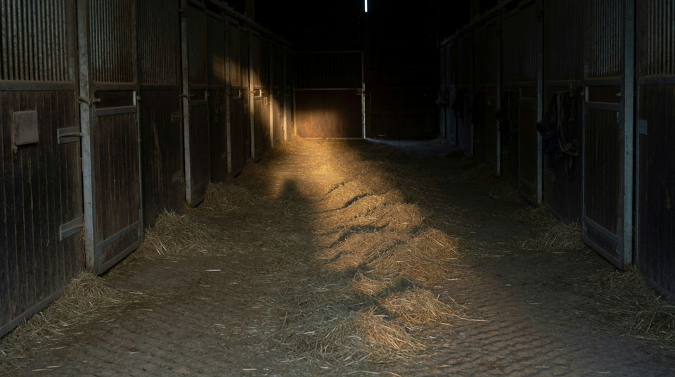 Let a slow walk give a still scene its pulse