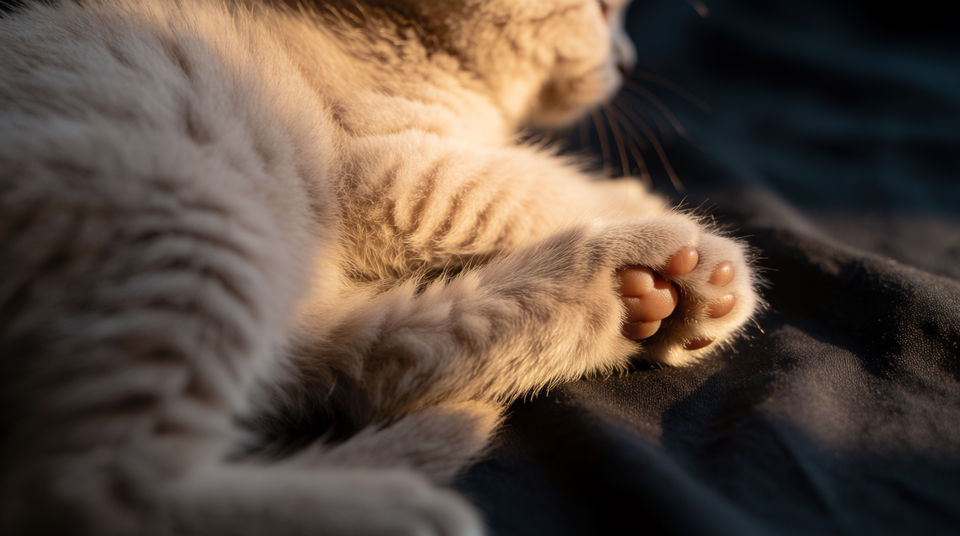 Let a small purr hold a close shot