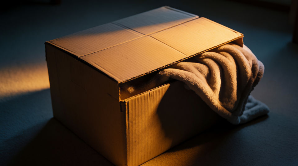 Put a litter in a box nobody opens