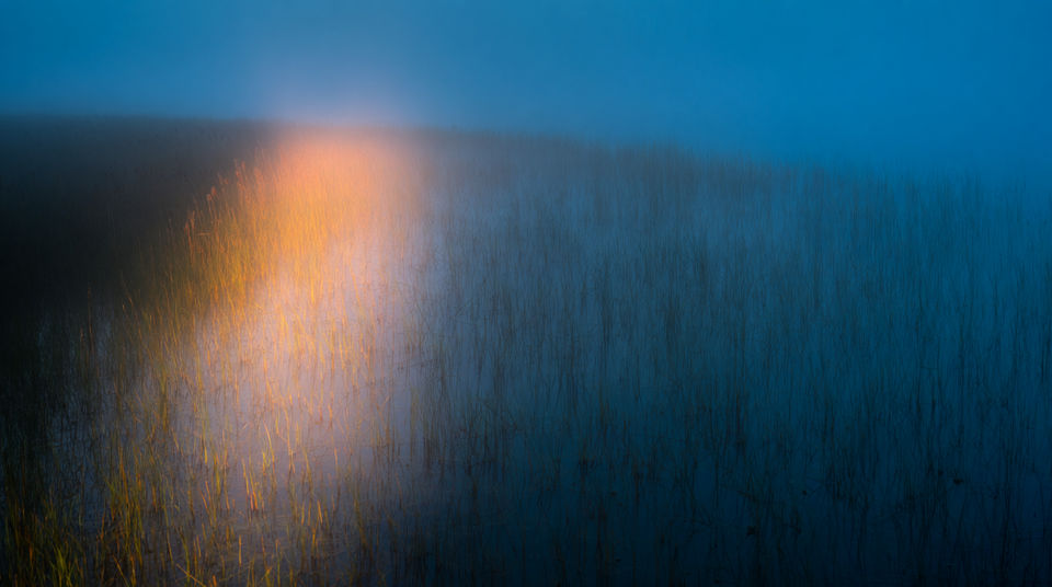 Let slow wading hold a still frame