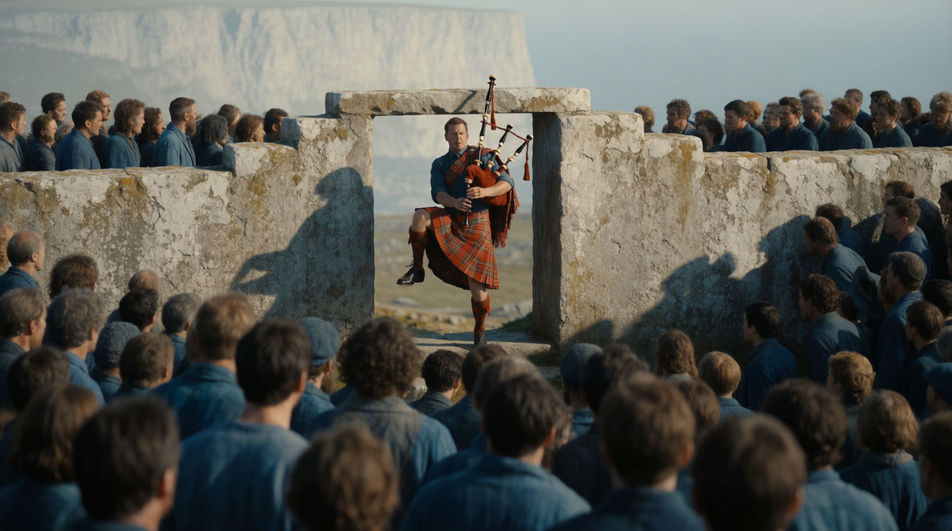 A funeral shot that needs one sound