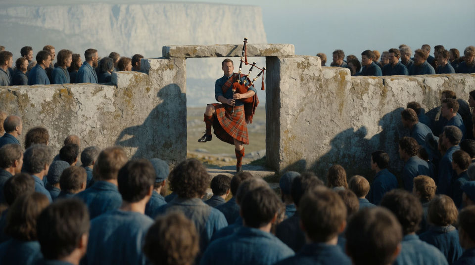 A funeral shot that needs one sound
