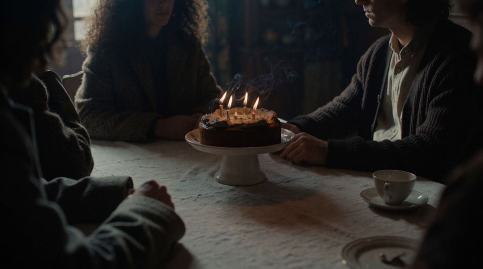 The second the candles go out