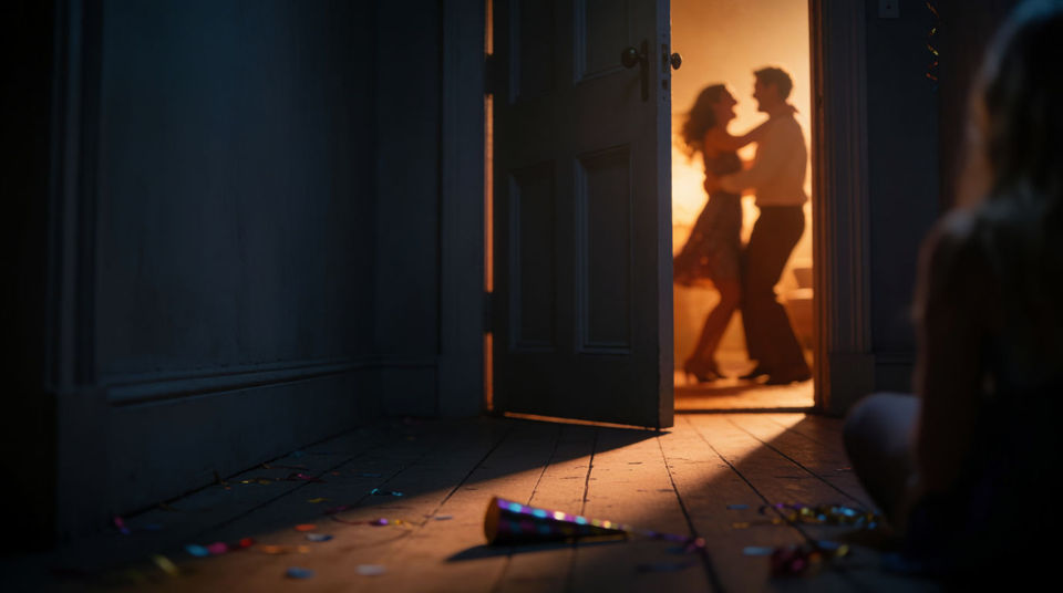 A surprise happening in the next room