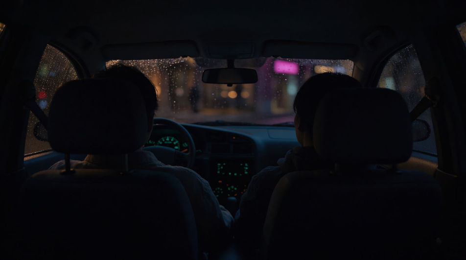When a parked-car conversation needs something underneath
