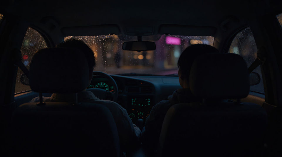 When a parked-car conversation needs something underneath