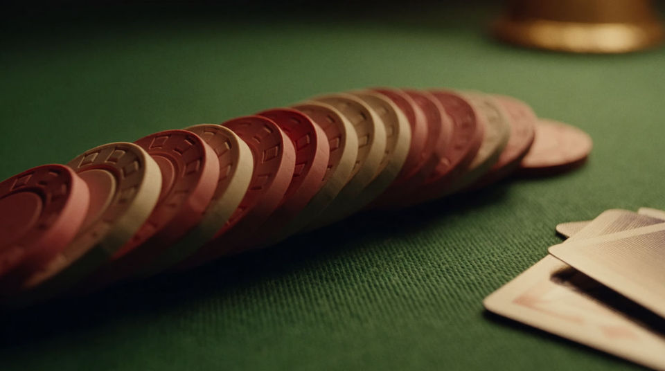 When a poker hand plays out in silence