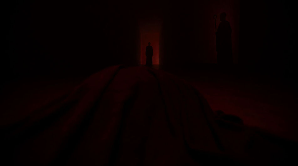 Something holy just outside the frame