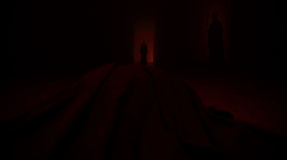 Something holy just outside the frame