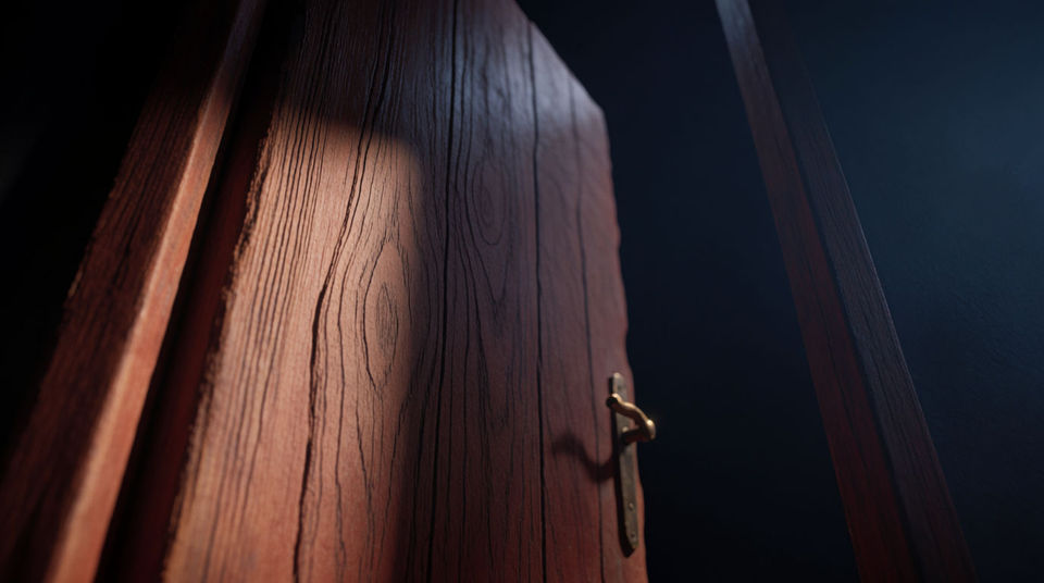 Open a door the audience is dreading