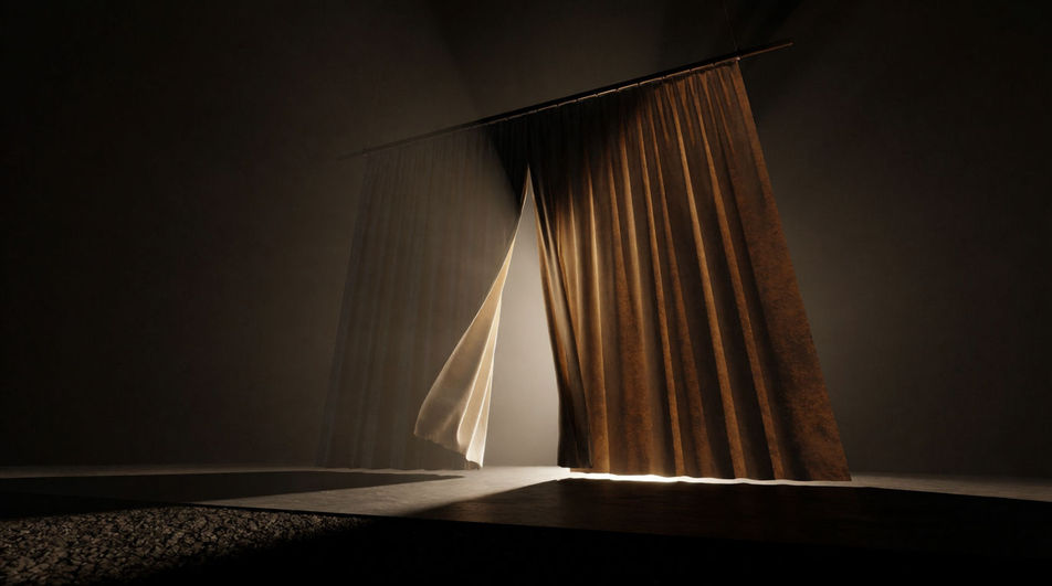 The moment the light hits the room