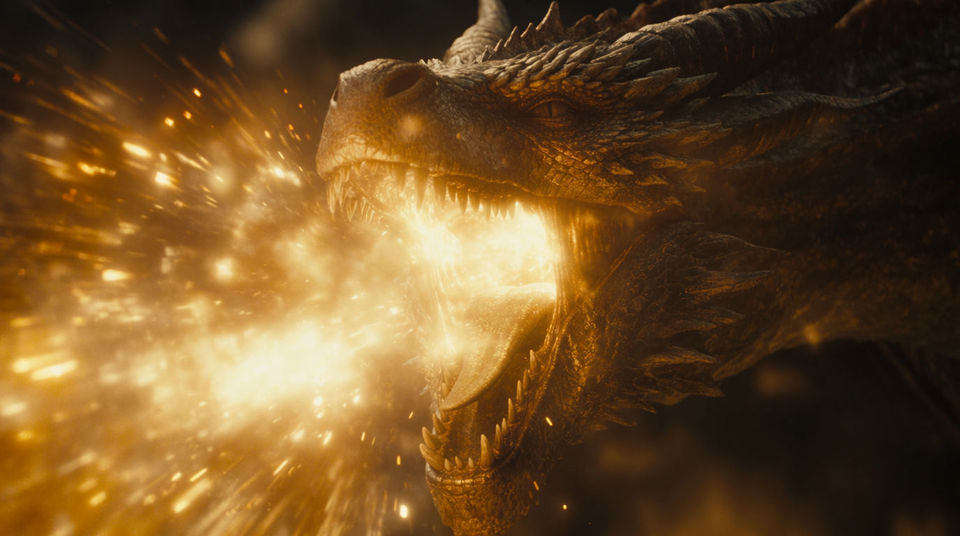 The moment the beast finally opens its mouth
