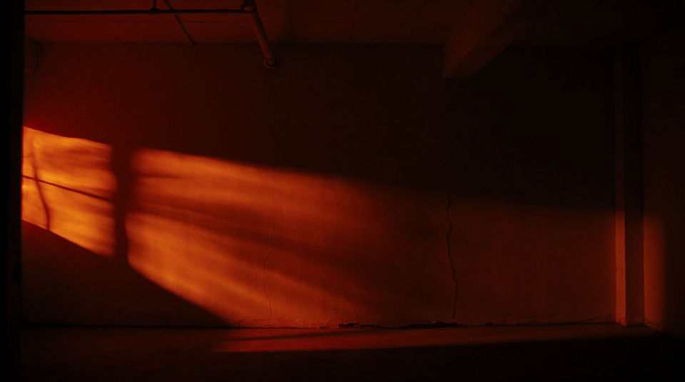 Something is powering up behind the wall