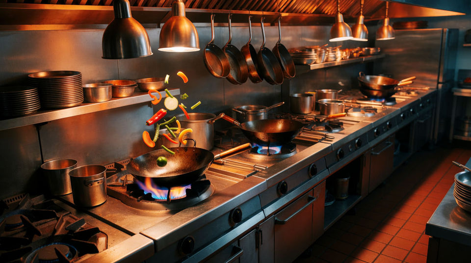 A busy kitchen you never have to show