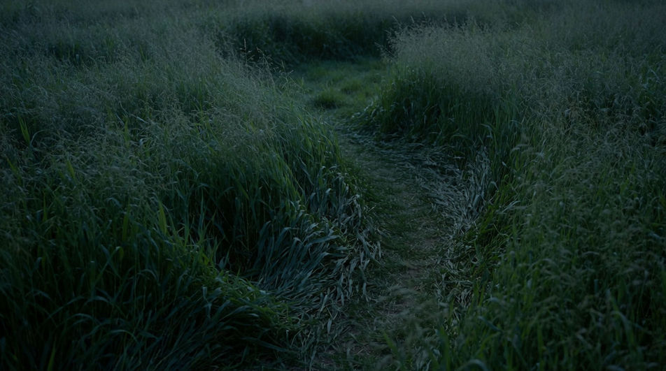 Something crossing the field towards you