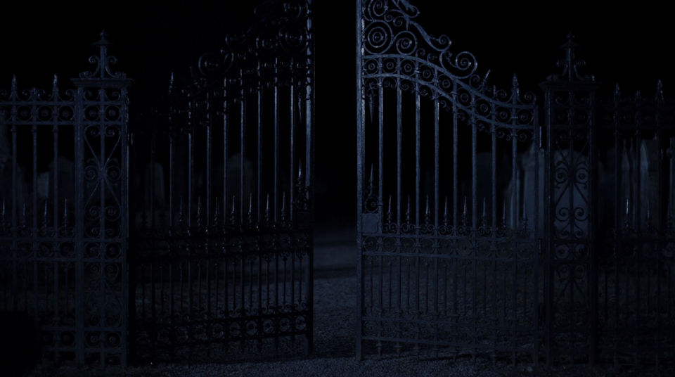 The hinge that announces someone has arrived