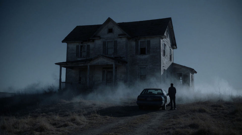 An old house settling at three in the morning
