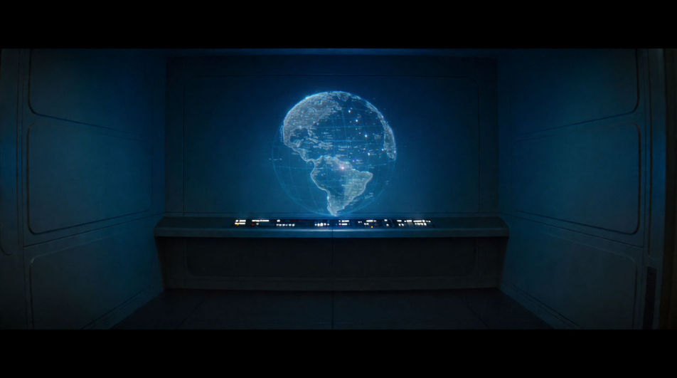 When the table display is the only thing on screen