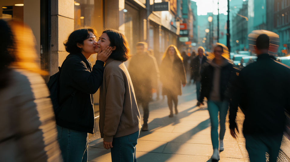 Land the kiss on the cut